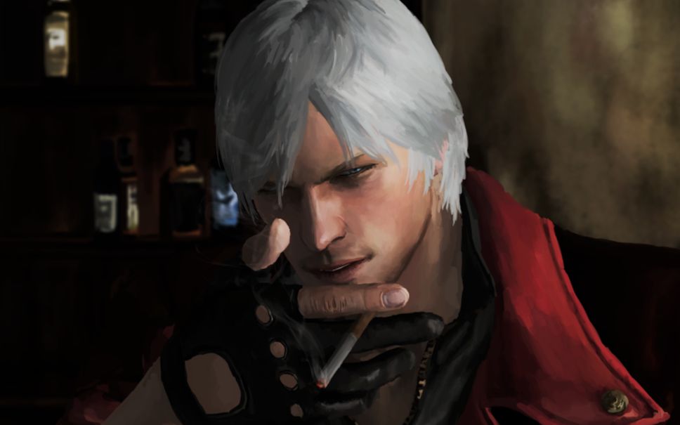 【鬼泣4】势均力敌精彩boss战-但丁vs黑但丁-血宫(乱码佛)_哔哩哔哩