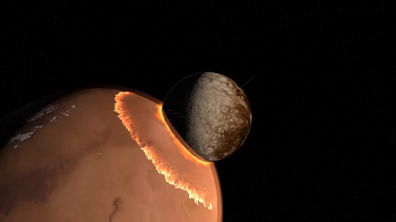 如果冥王星撞击了火星,那会如何?