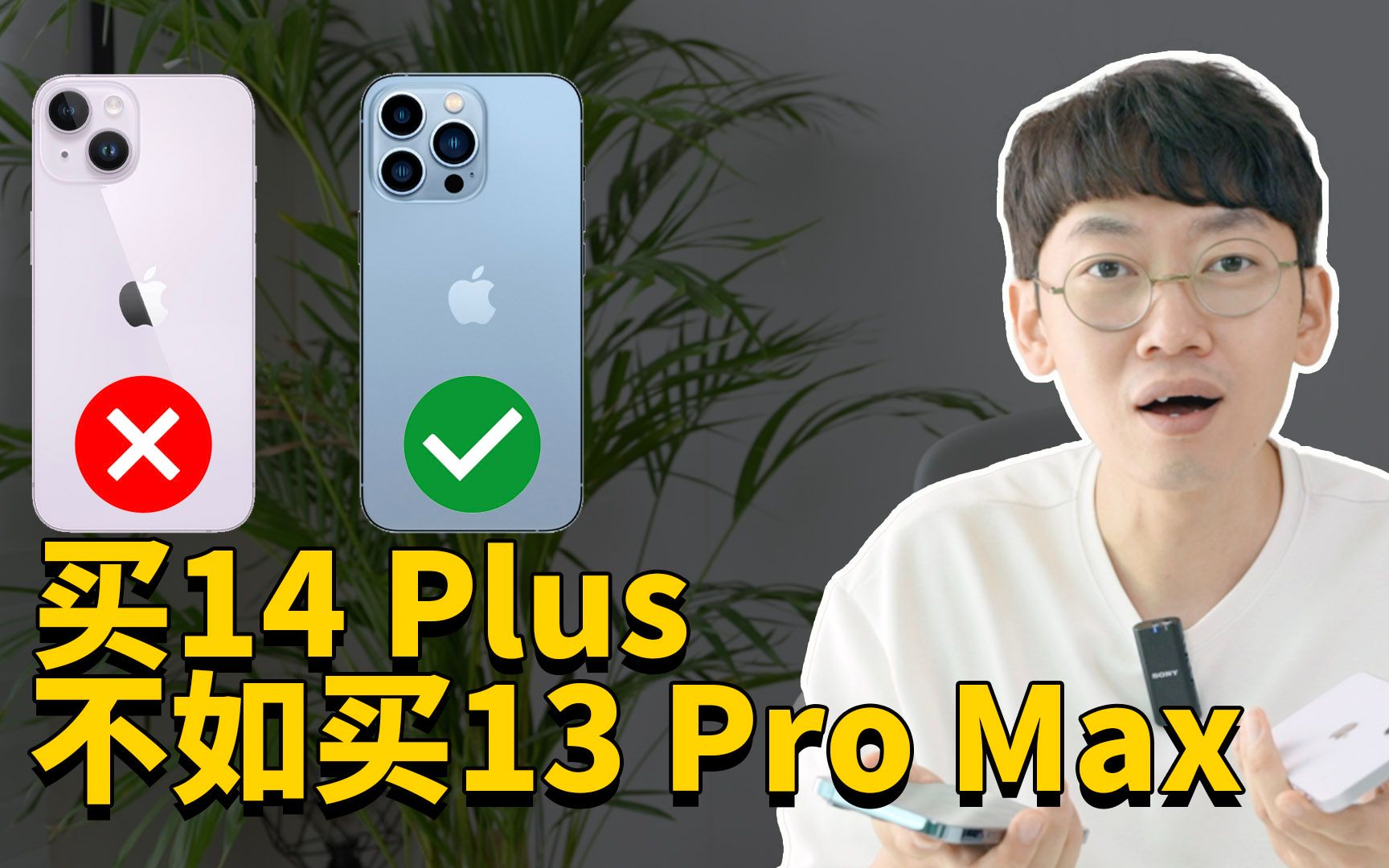 体验14 Plus一天之后,发现iPhone13 Pro Max的性价比原来这么高!feat. 开箱/对比14&13 Pro Max|大耳朵TV