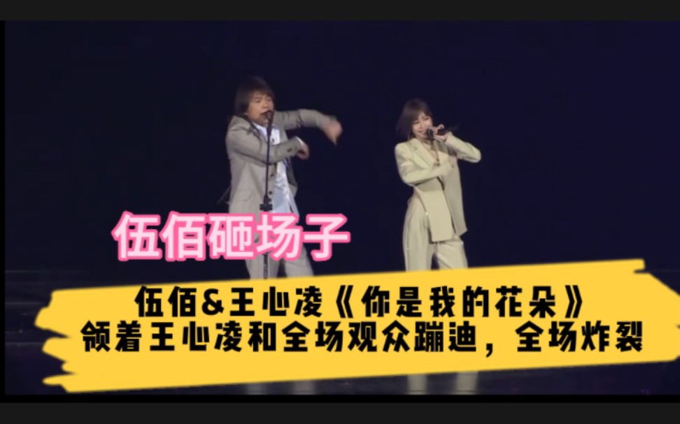 伍佰不顾受害者王心凌的反对,带着全场观众蹦迪 伍佰&王心凌《你是我的花朵》哔哩哔哩bilibili