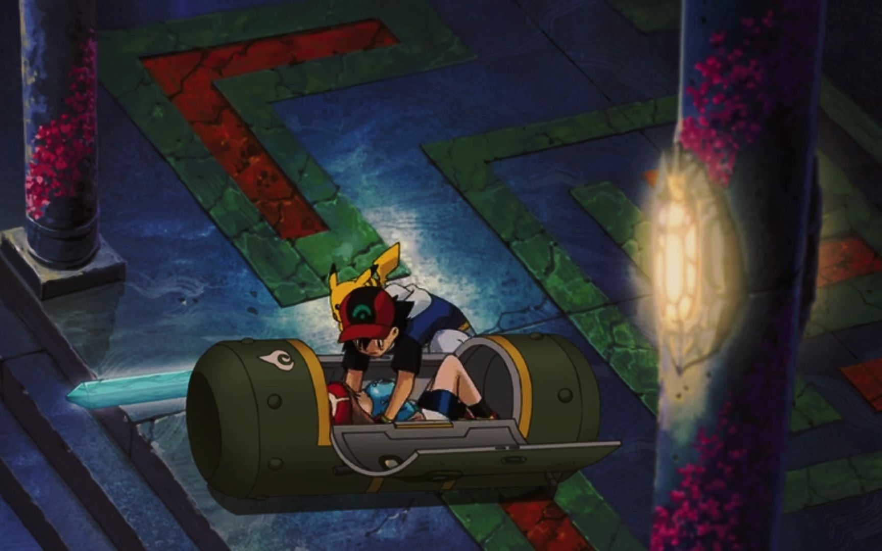 这应该是小智对小遥男友力最爆棚的一次!