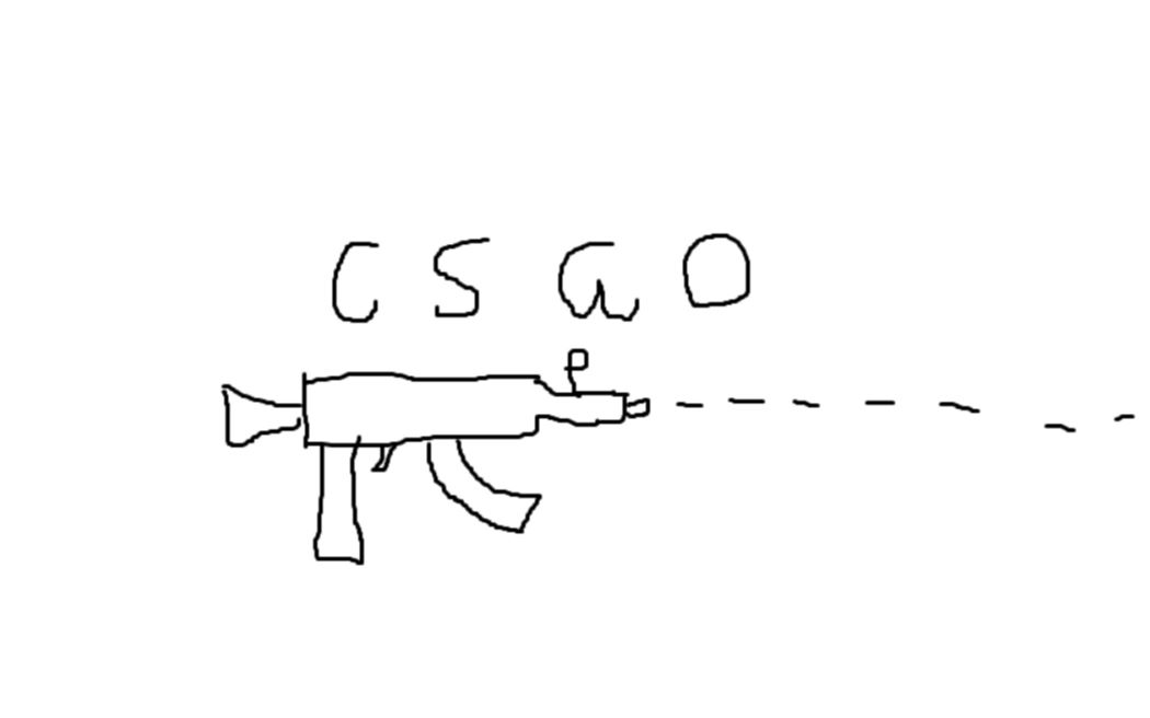 csgo手绘图片