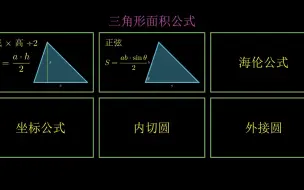 Download Video: 6个三角形面积公式，80%的人，可能仅仅知道2个