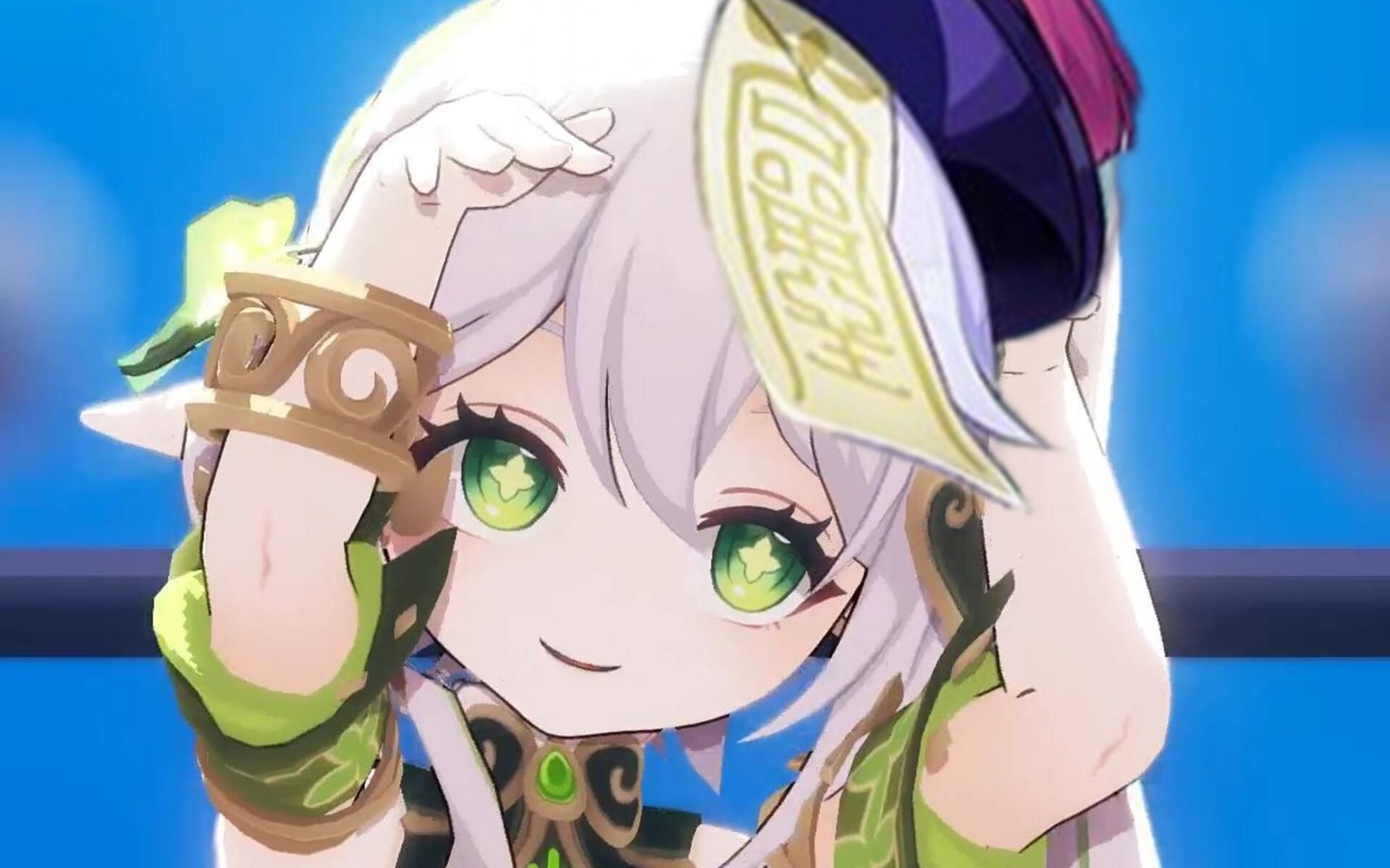 抽草神,歪七七,脸上笑嘻嘻……_哔哩哔哩bilibili_原神