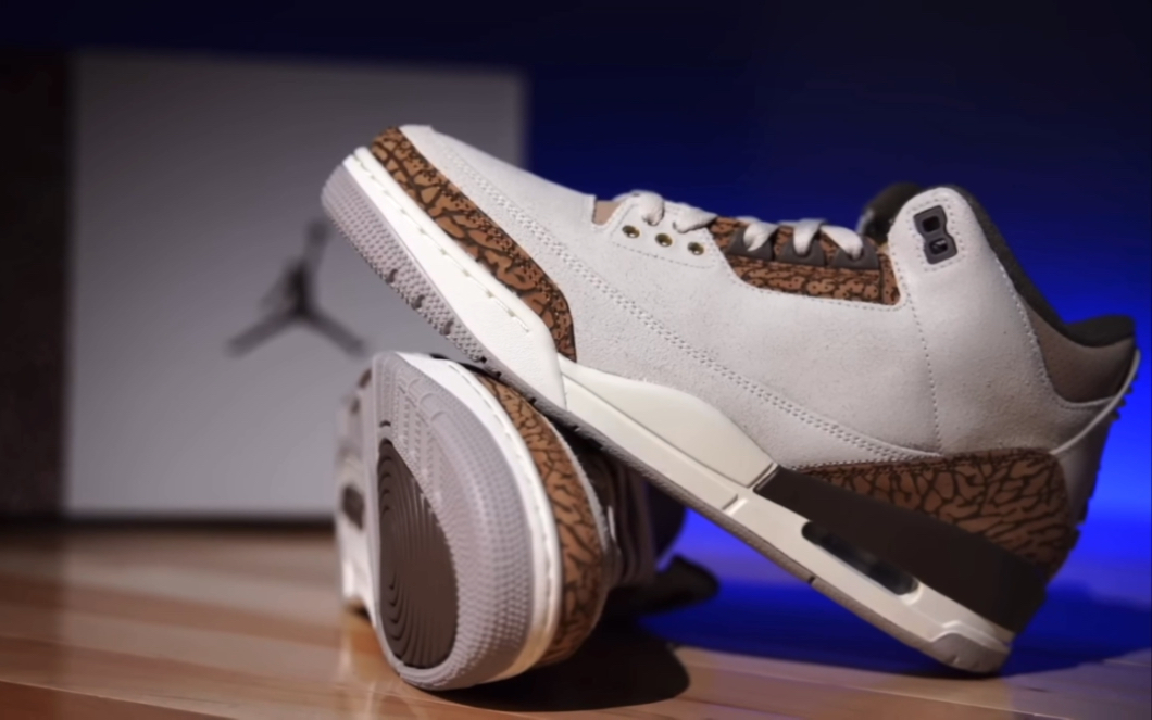 Air Jordan 3代 “Palomino” 摩卡 白棕 AJ3|Weartester哔哩哔哩bilibili