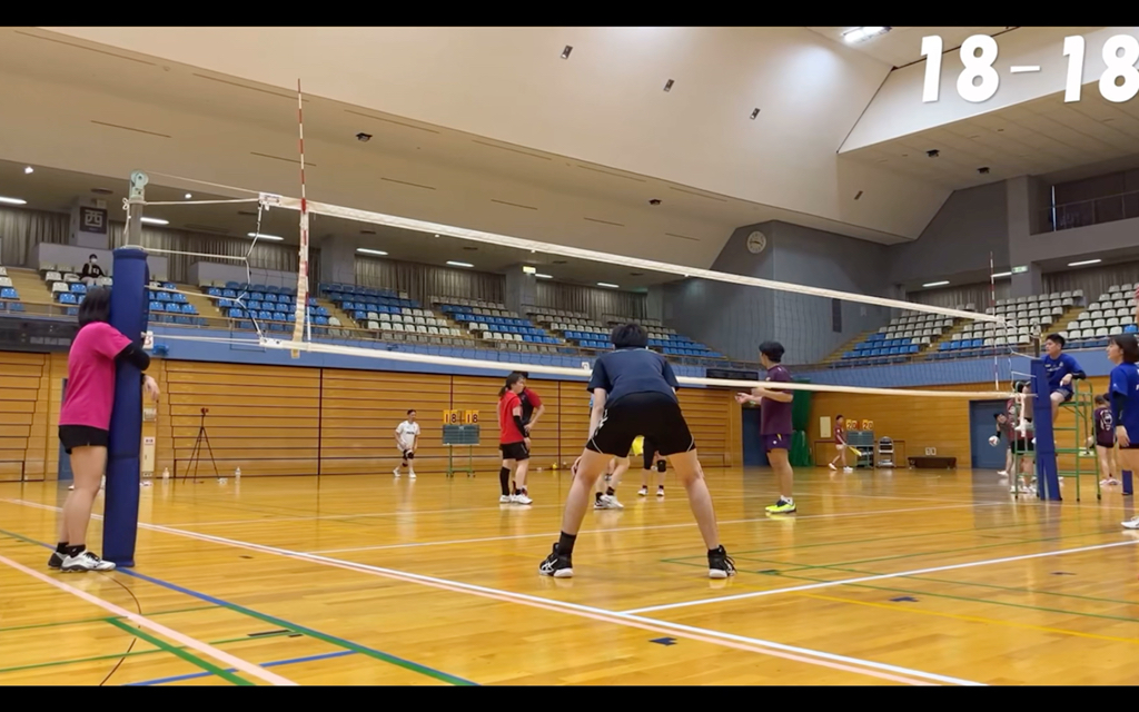 日本业余排球高水准观赏决胜局