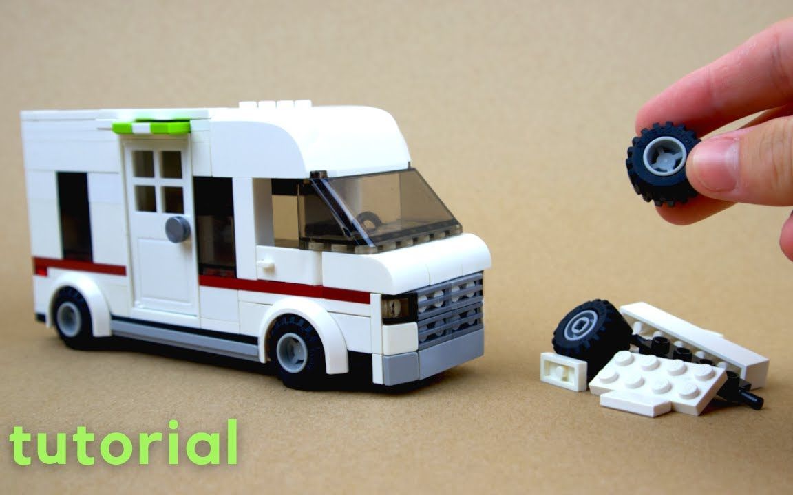 乐高moc教程房车旅行车拼搭指南