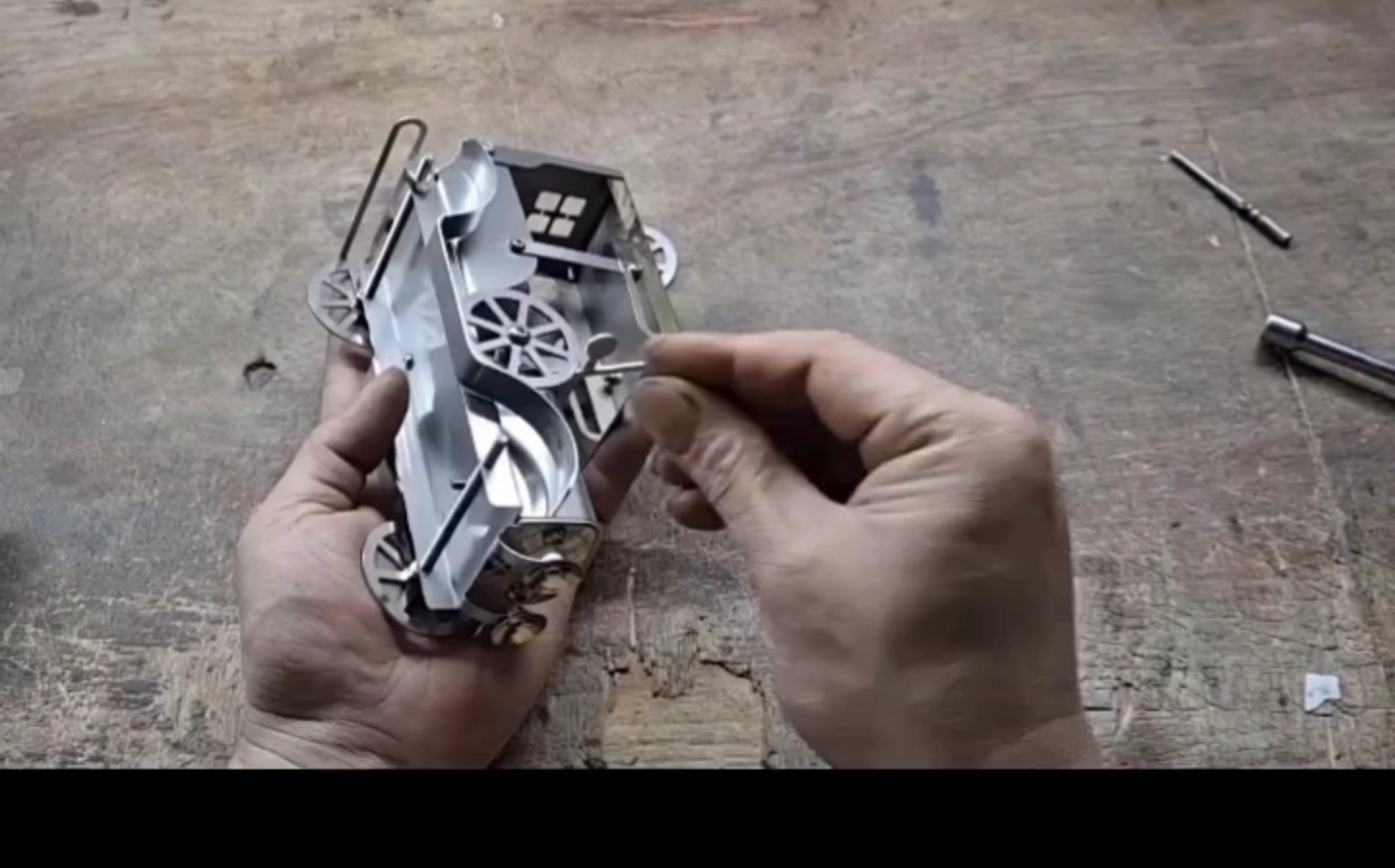 钣金工艺品:复古车制造过程_哔哩哔哩_bilibili