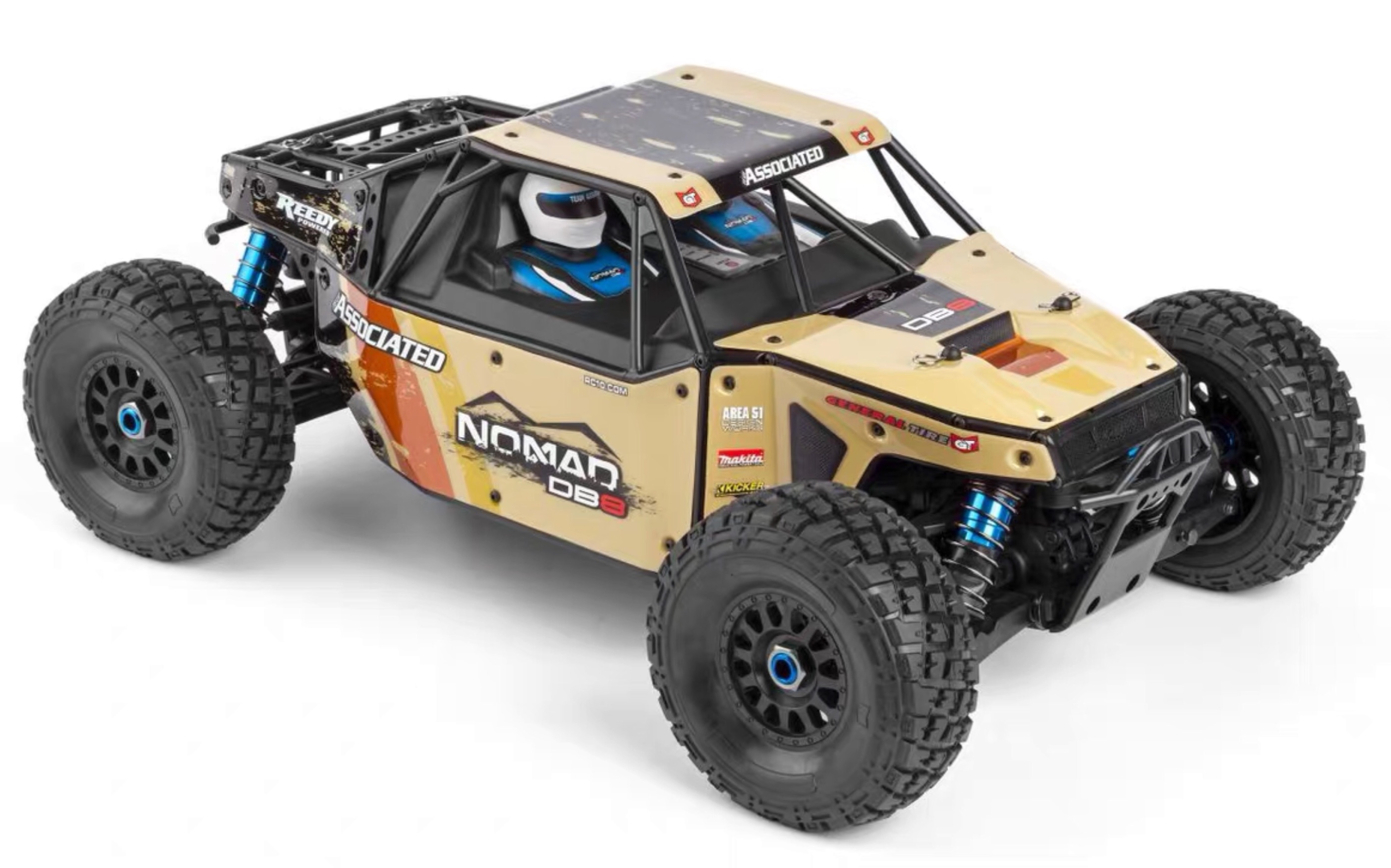 team associated nomad bd8 1/8 沙漠卡 野跑 buggy dt rc 遥控模型