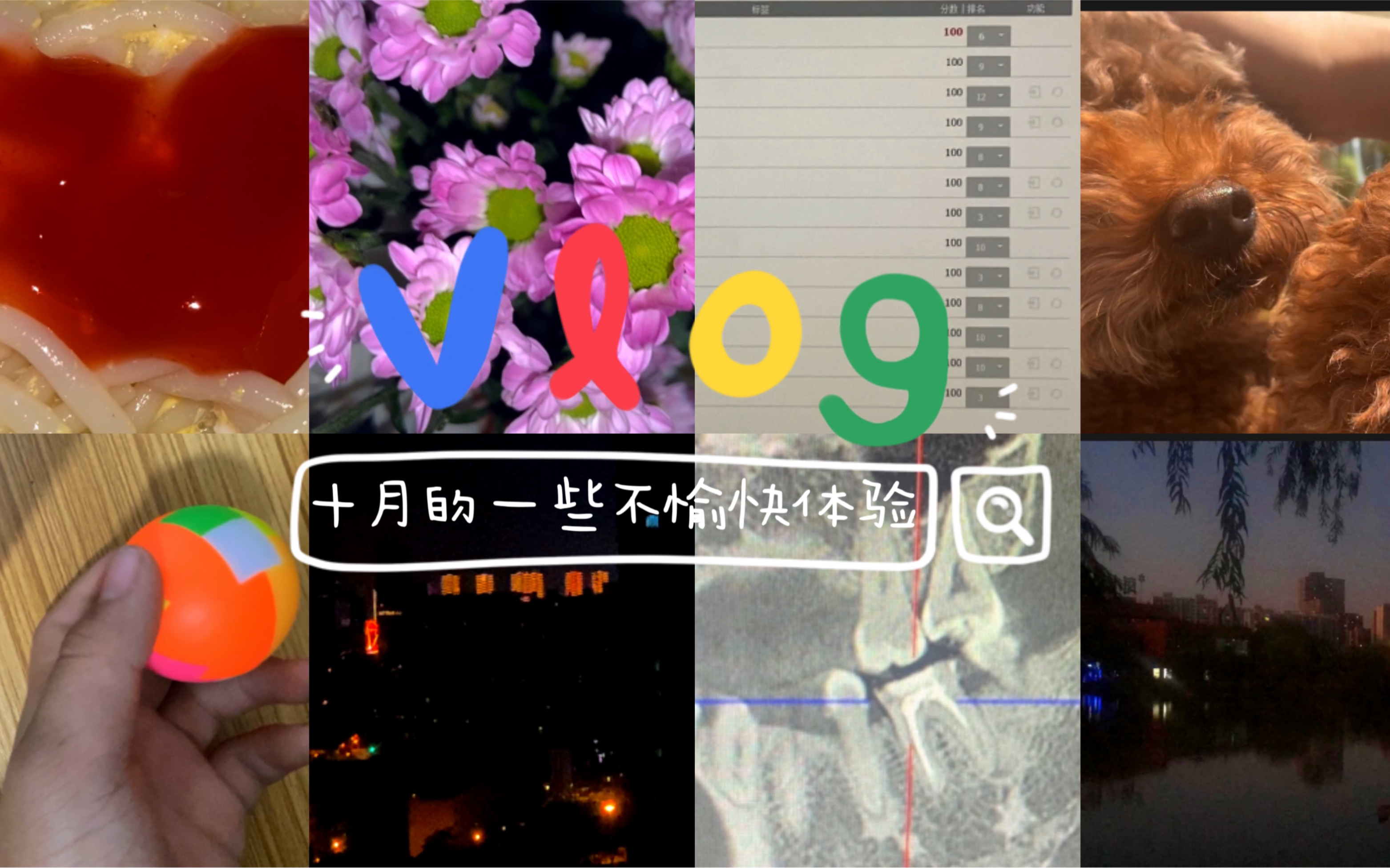 大学VLOG/不愉快的就医体验|吃粉|追综艺|亚马逊平台操作|实训报告|寝室生活状态|上课|看日出|回忆哔哩哔哩bilibili