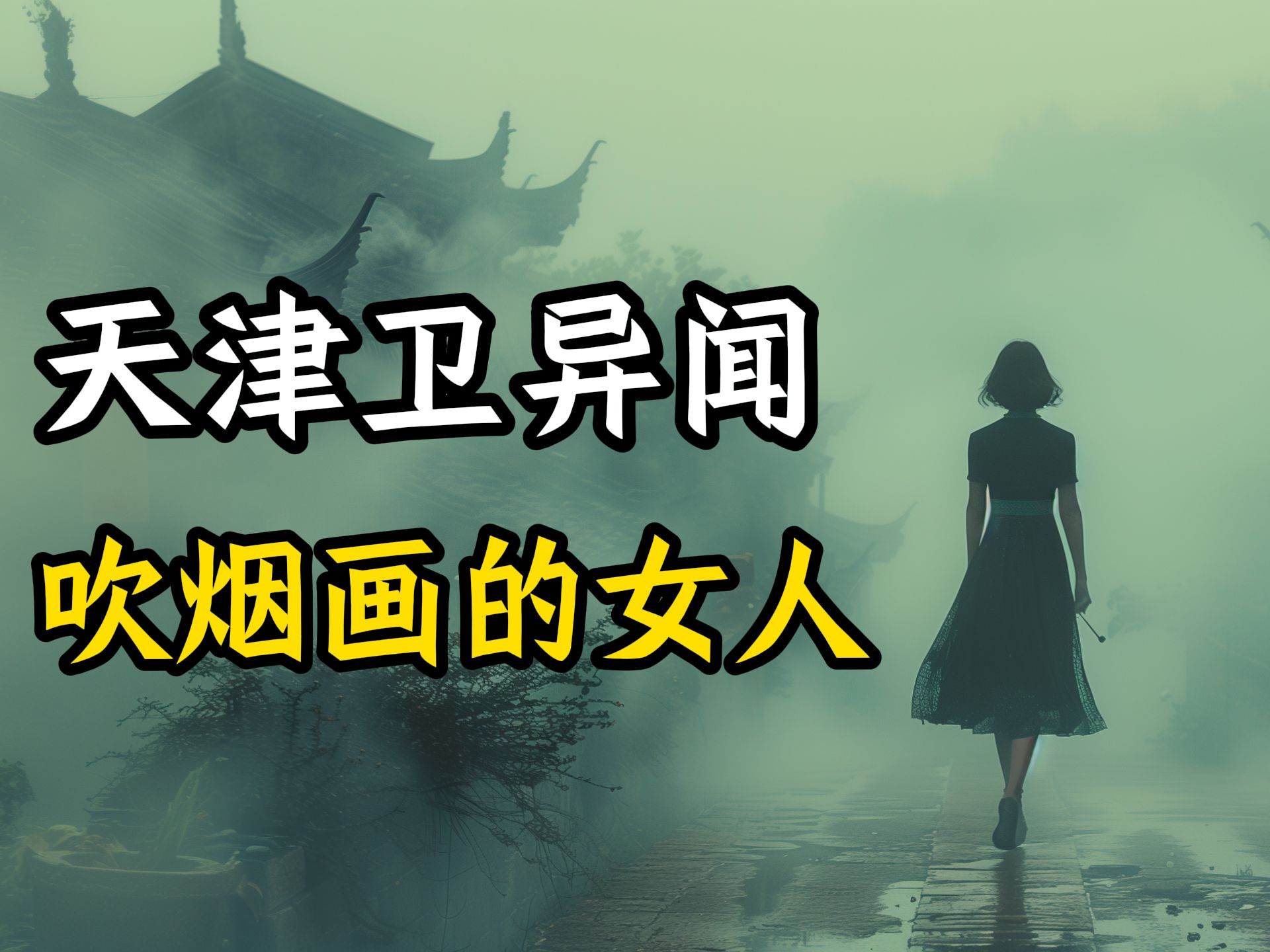 流传在天津卫地区的离奇故事 | 吹烟画的女人哔哩哔哩bilibili