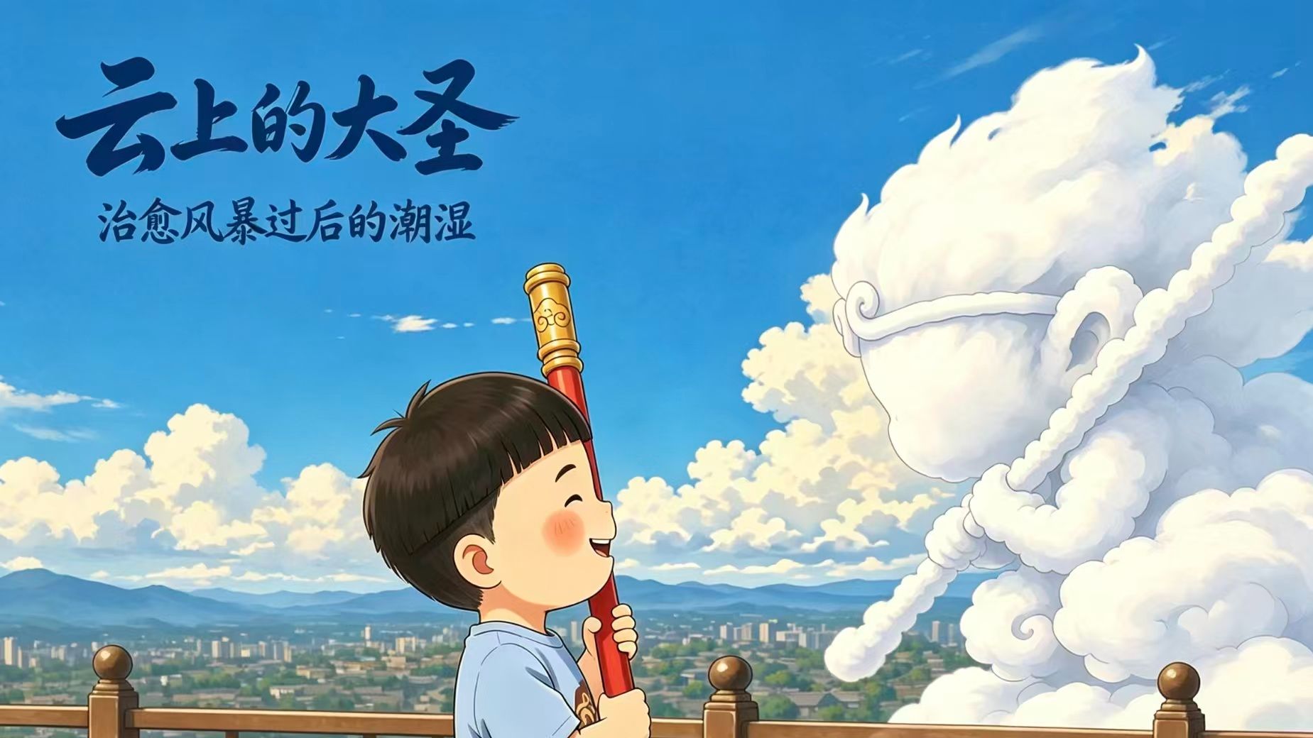 AI剧情短片《云上的大圣》 希望每个人都找到自己的大圣