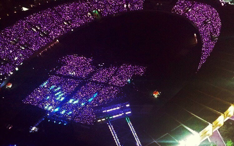 【bigbang】160703成都fm《if you》玫瑰灯海应援