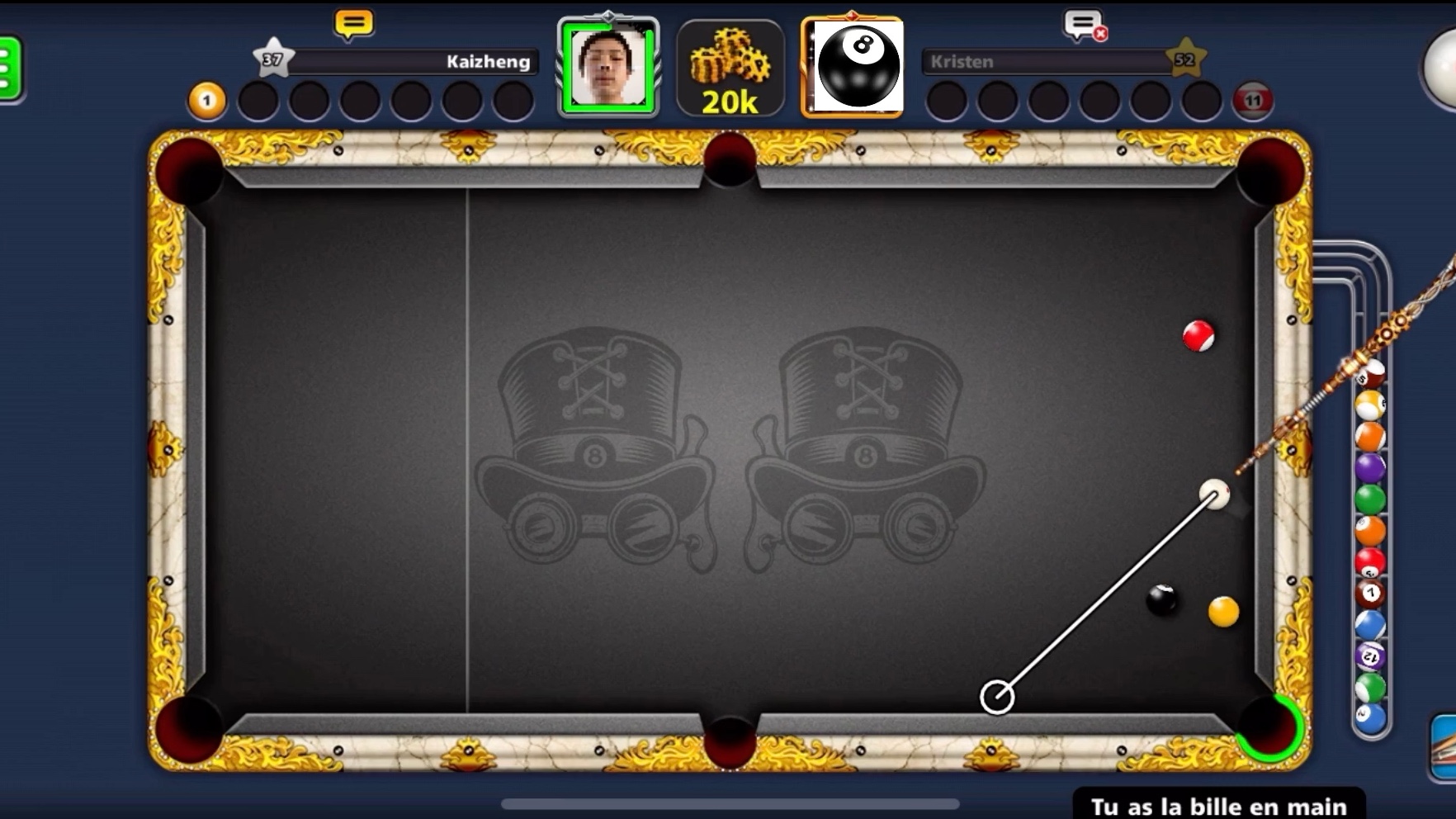 白球连续三次进洞的爆笑时刻