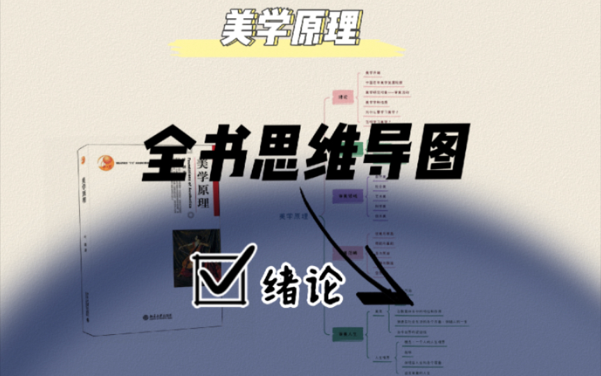 [图]美学原理全书思维框架串讲：【绪论】下｜叶朗｜美学入门之作