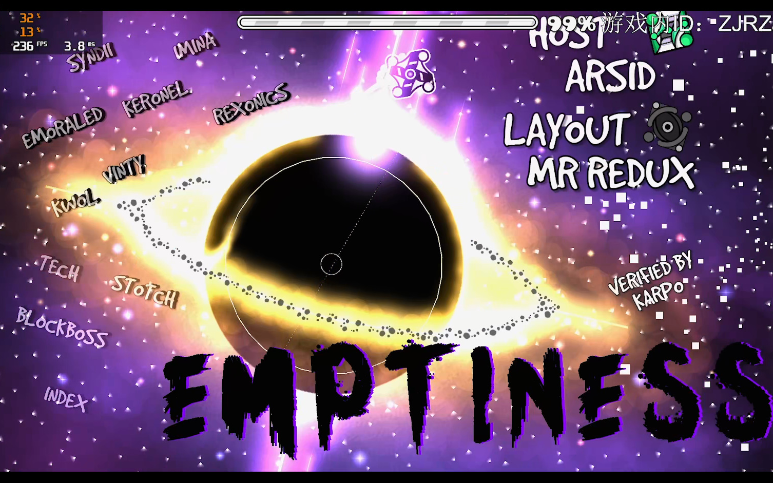 [Geometry Dash] EMPTINESS_几何冲刺