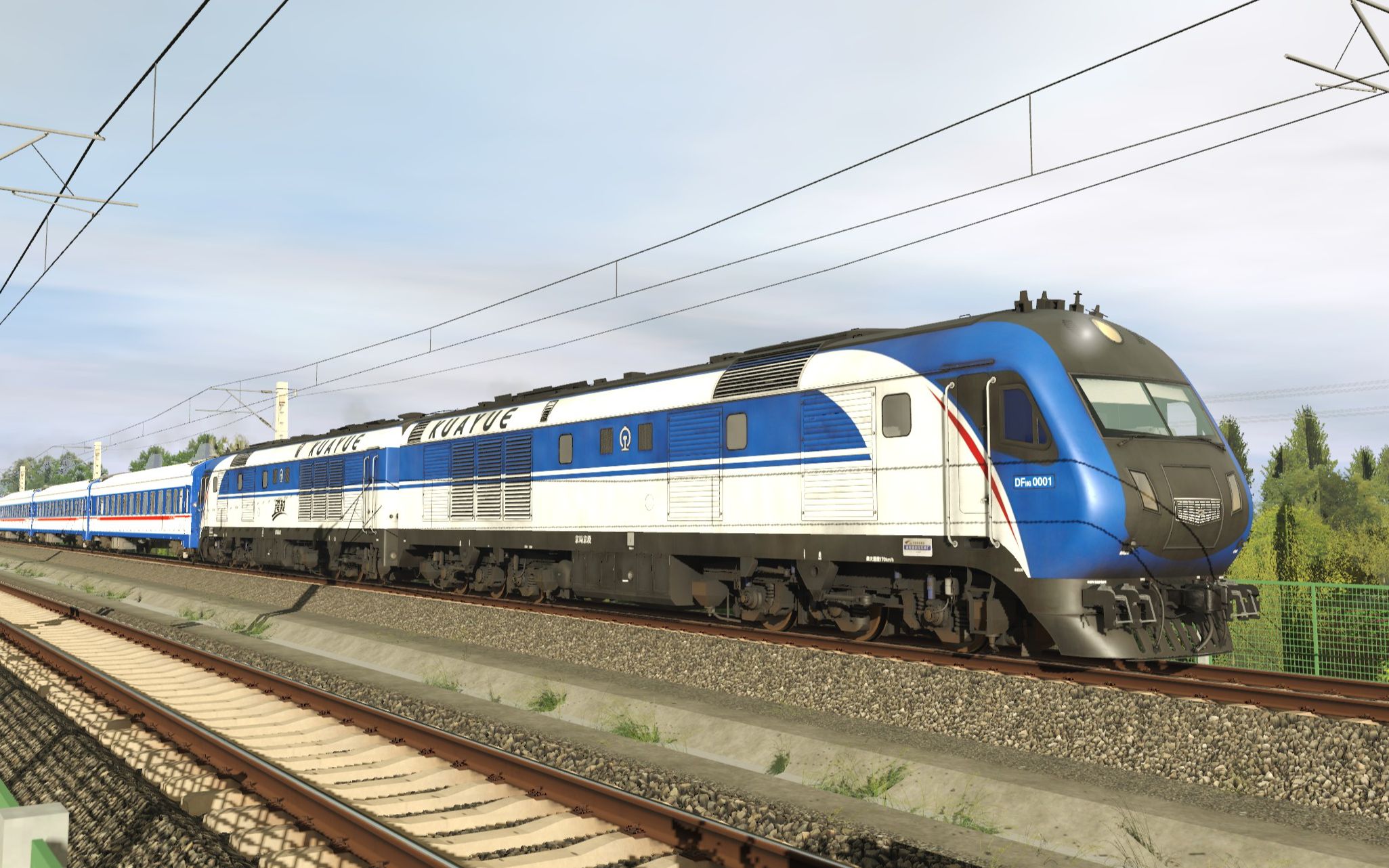 df11g 25dt(25k涂装)模拟火车trs2019