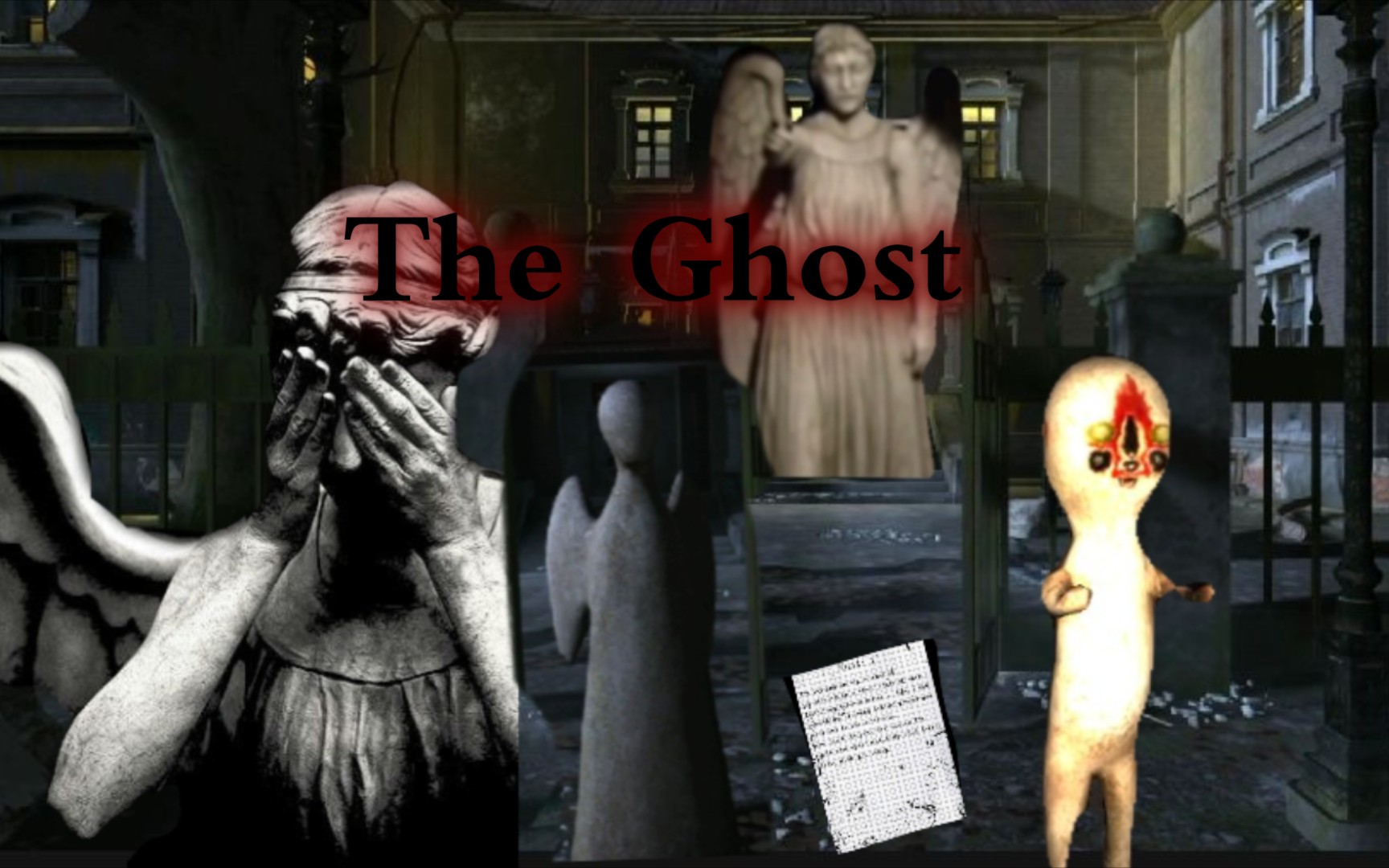 [图]【The ghost】鬼魂学校日记线索翻译解析◆雕像背后的故事◆