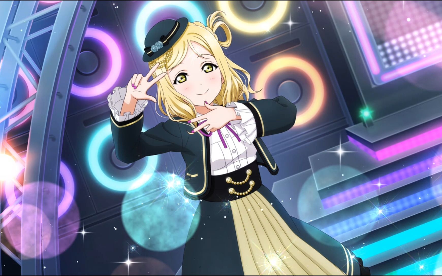 love liveas_sr小原鞠莉_呵呵,晚安剧情