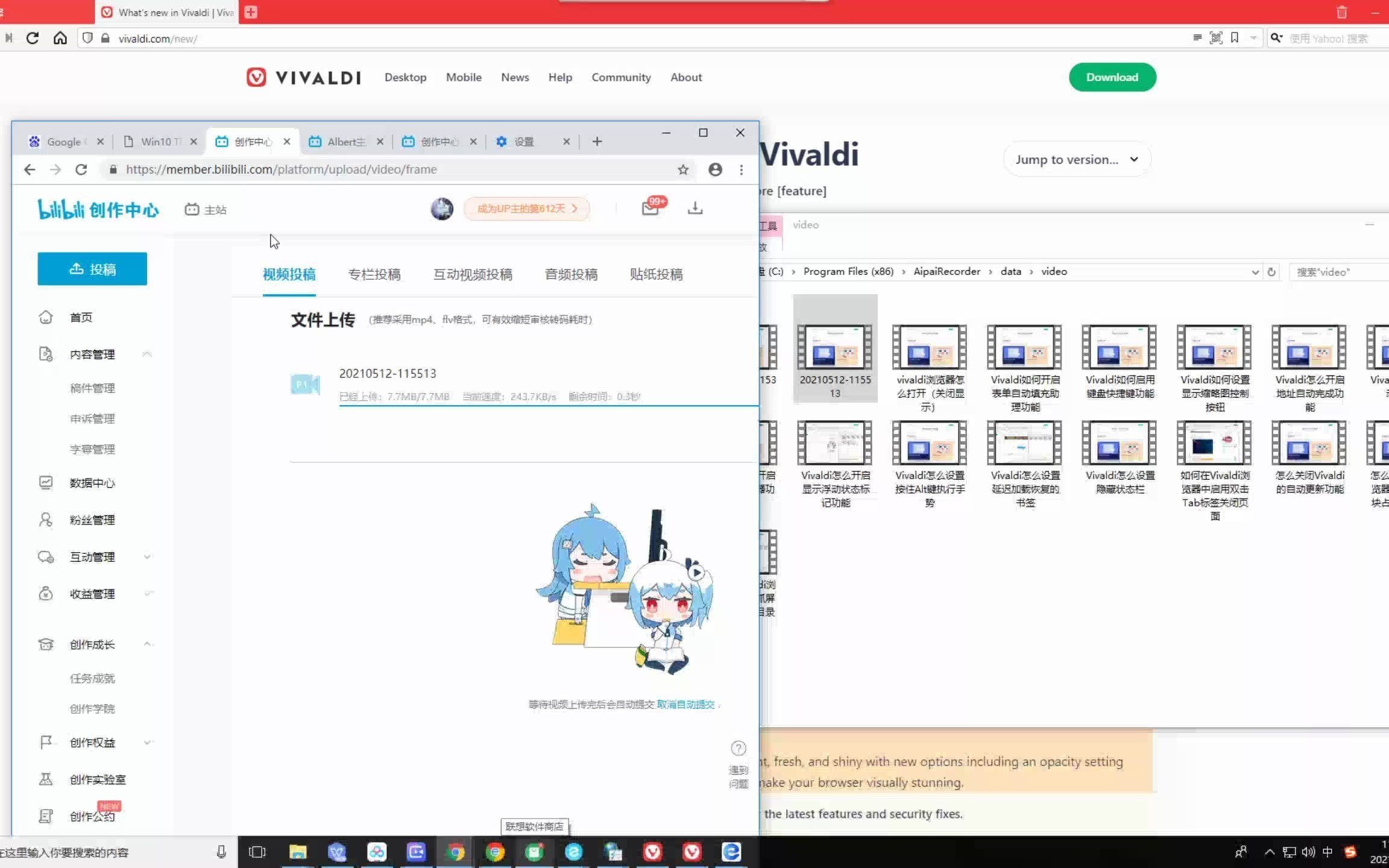 vivaldi浏览器不加载图片/动画怎么办哔哩哔哩bilibili