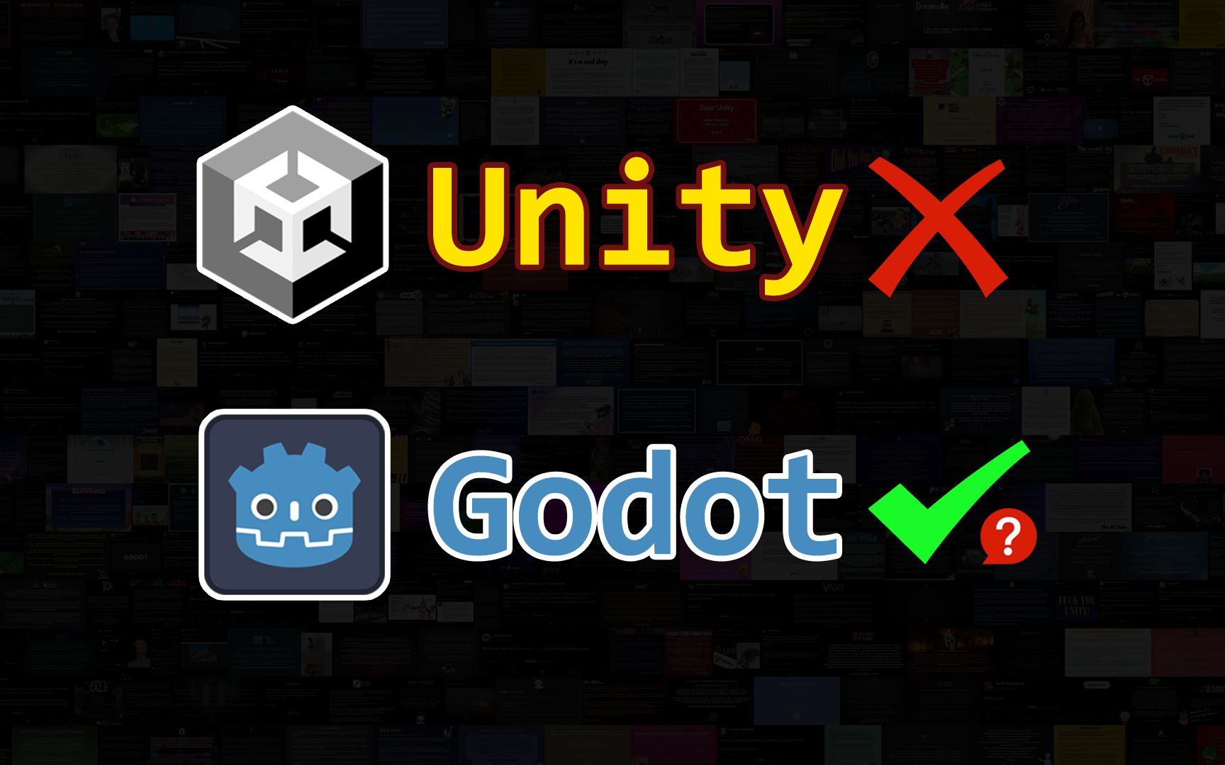 Unity 转 Godot?我的看法是……哔哩哔哩bilibili游戏杂谈