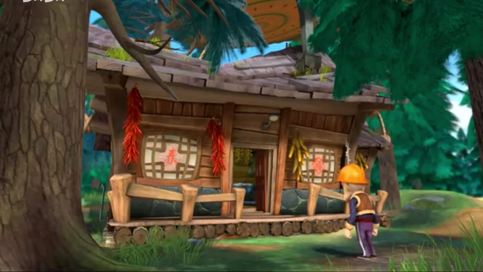 熊出没62木屋飞起来旧版修复