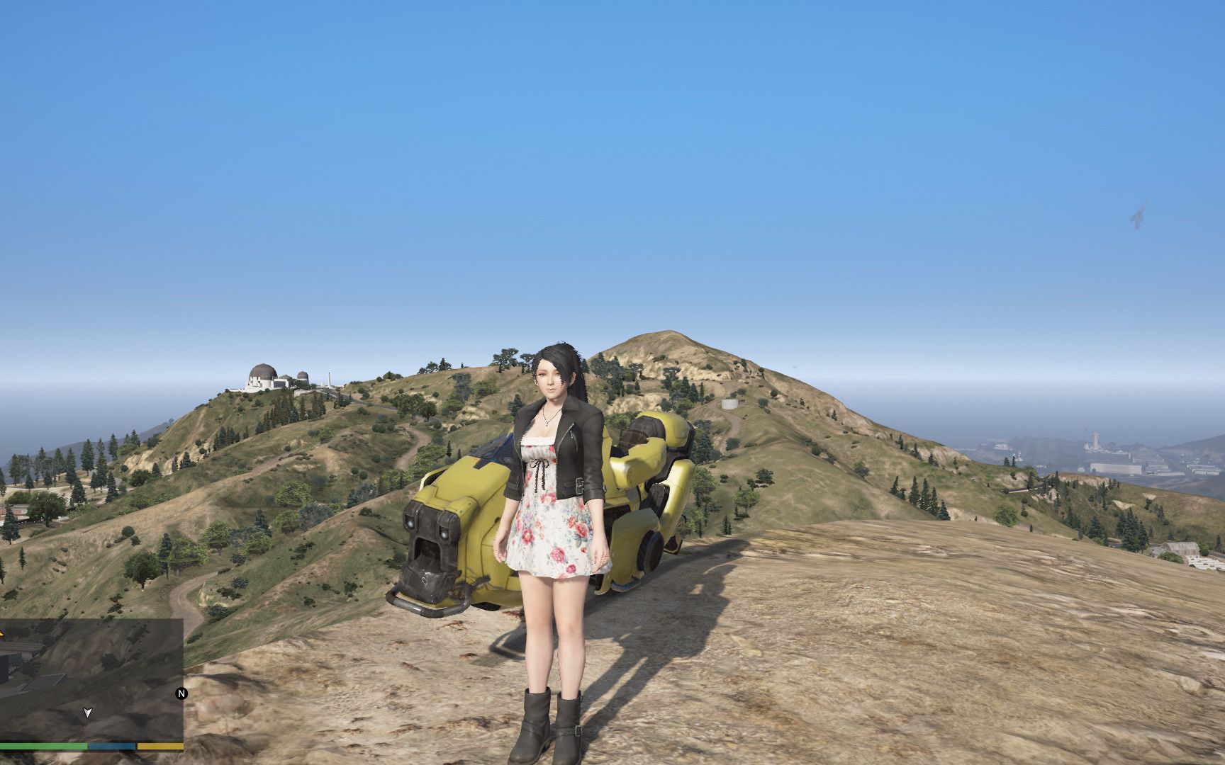 gta5 美女开悬浮摩托车,我感觉要恋爱了_哔哩哔哩 (゜-゜)つロ 干杯