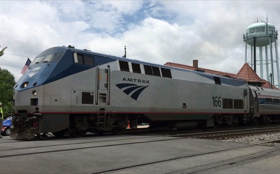 [美國鐵路]東北走廊南部的ge創世紀p42dc@ manassas車站(1)