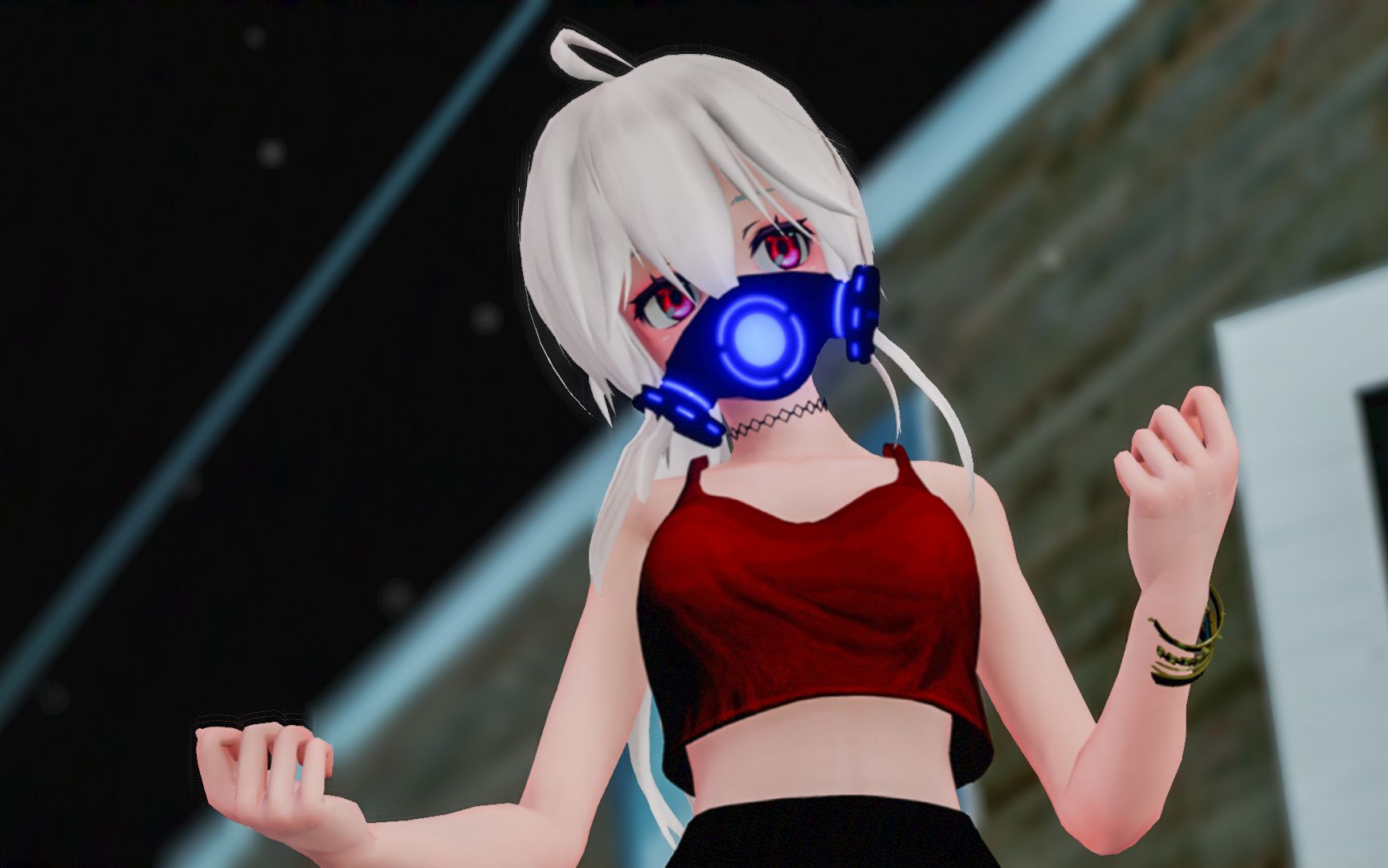 【弱音mmd】 佩戴口罩