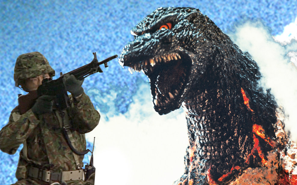 哥斯拉系列电影武器装备的演变1954-2016