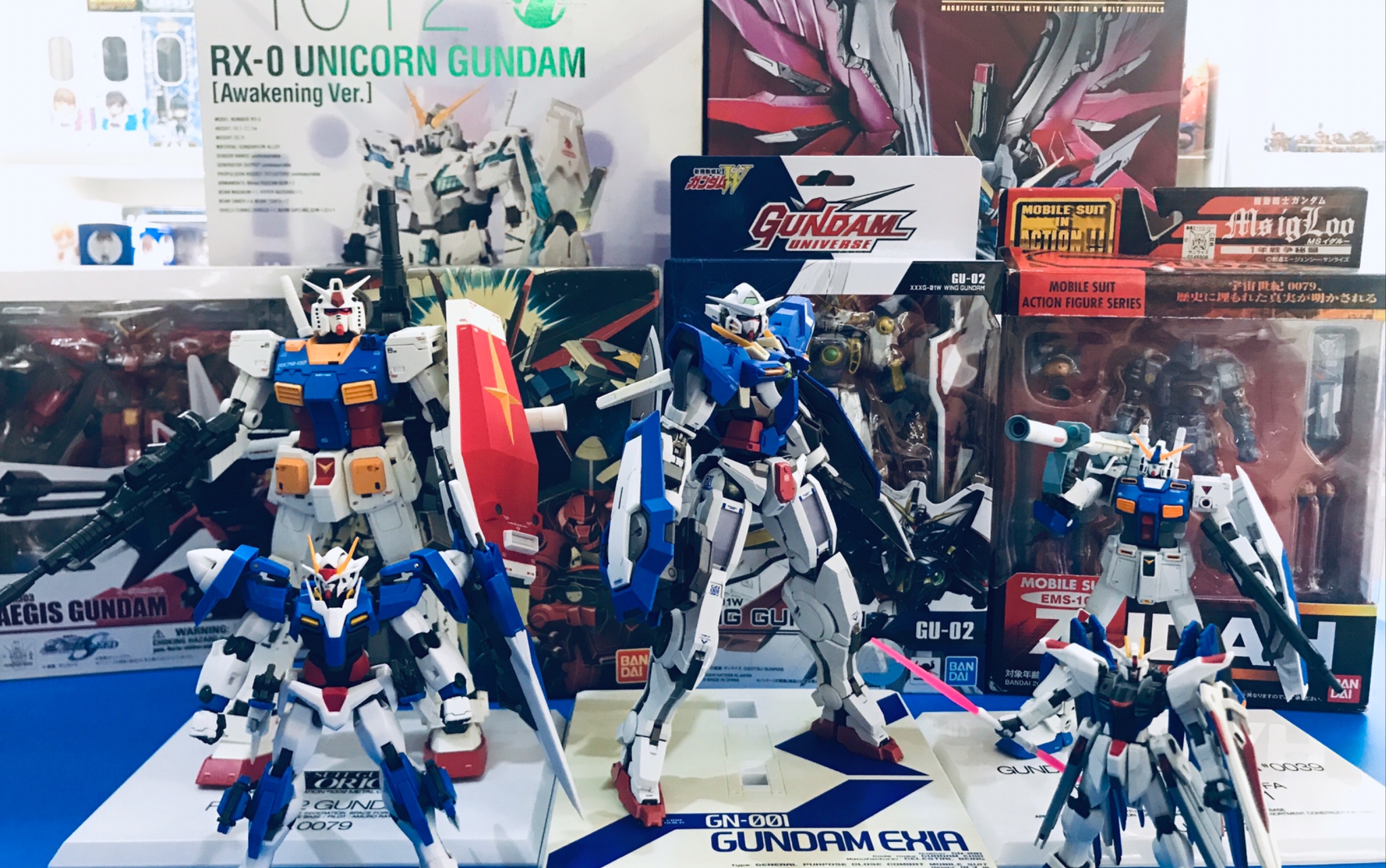 七分钟带你玩完近20年所有万代高达成品模型产品线!_哔哩哔哩_bilibili