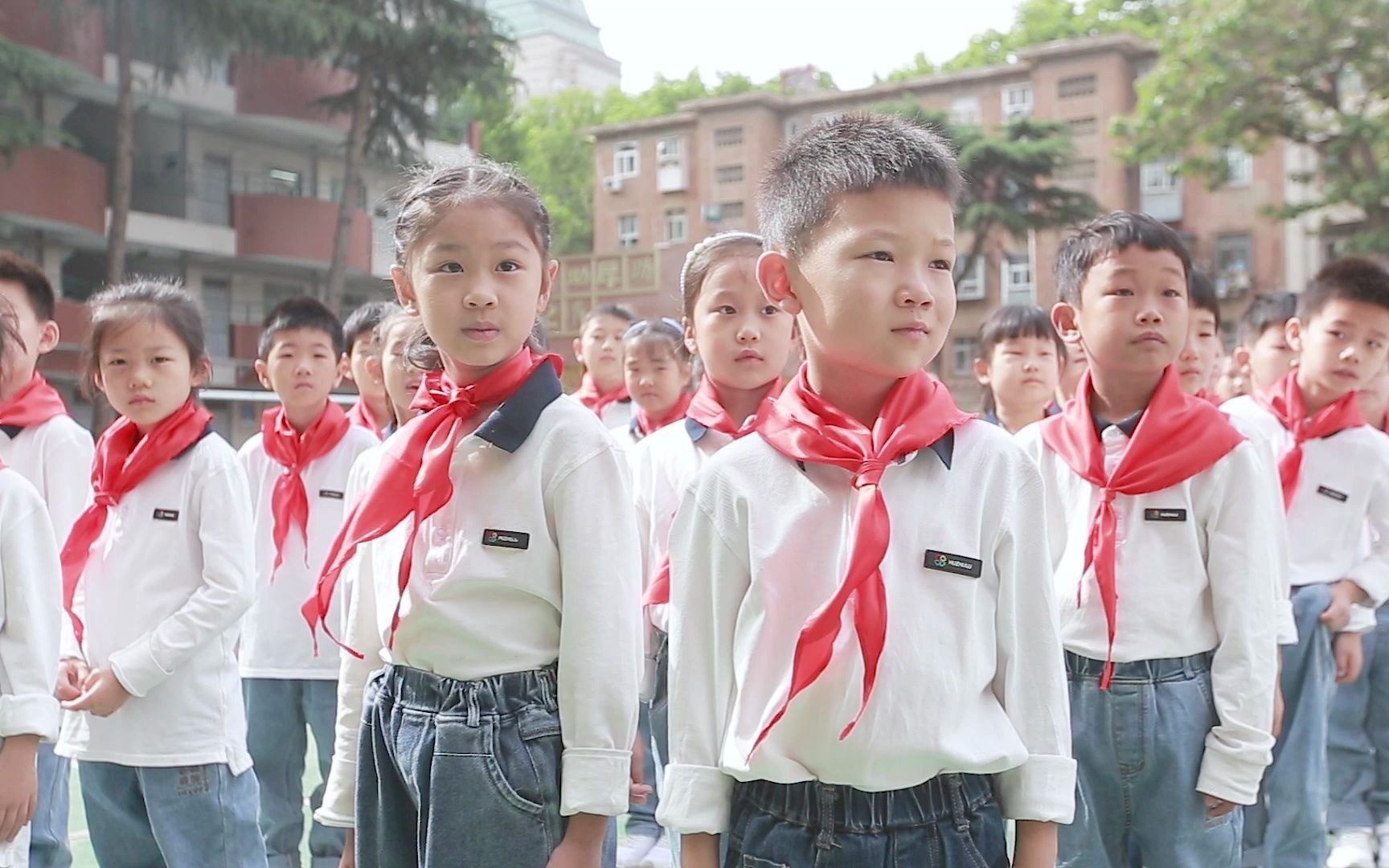 红领巾,心向党—互助路小学少先队入队仪式哔哩哔哩bilibili