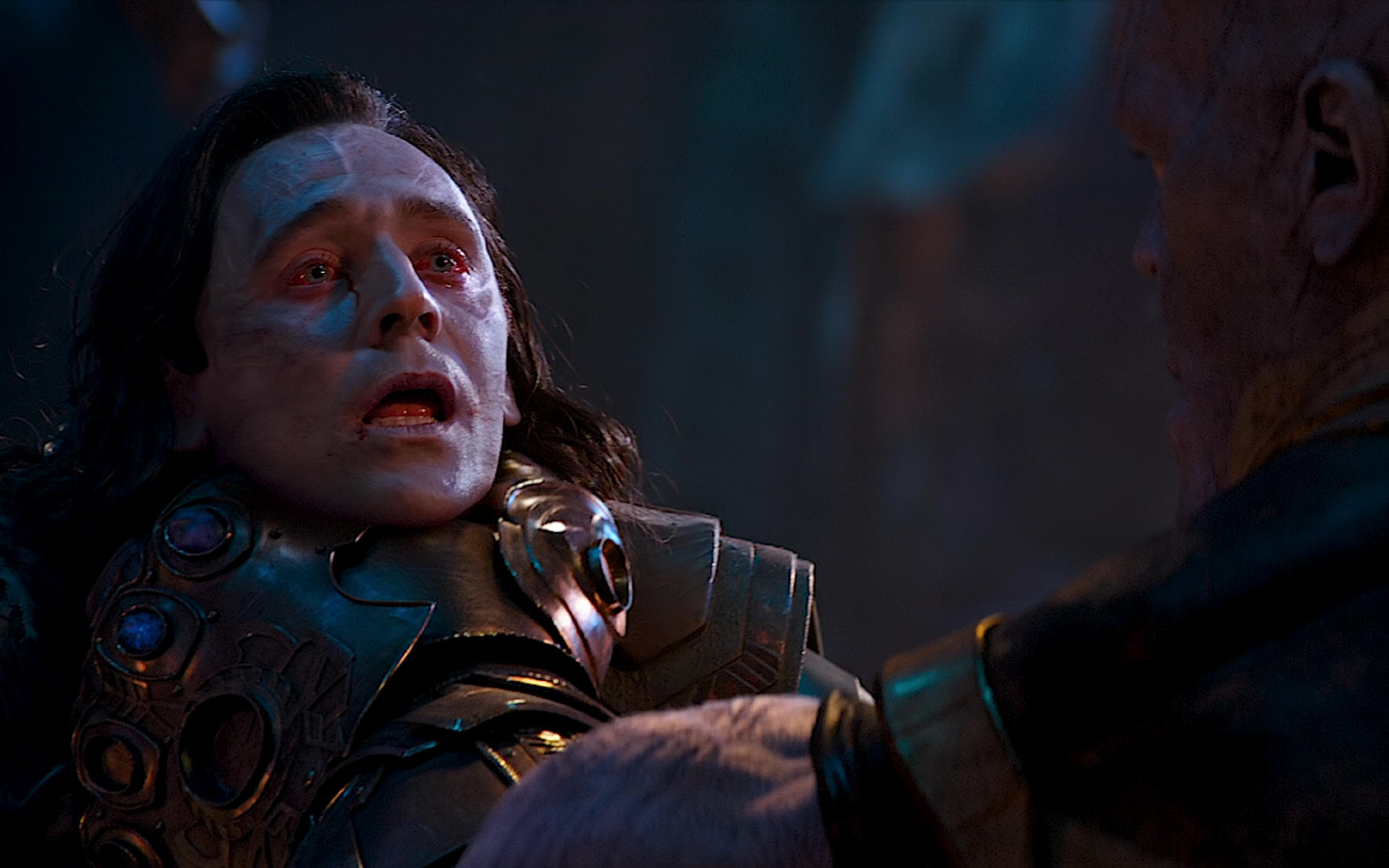 【4k中字】灭霸杀死洛基(默哀) - 复仇者联盟 无限战争 (2018) 电影