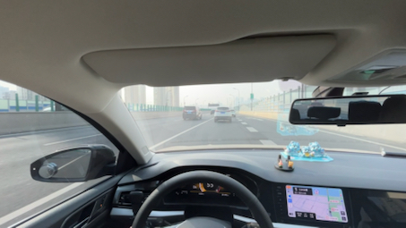 [朗逸][驾驶视角]车内原声 高架堵车 前往杭州东站p5停车场