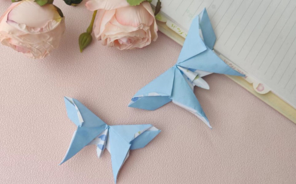 折纸凤尾蝶也太好看了吧