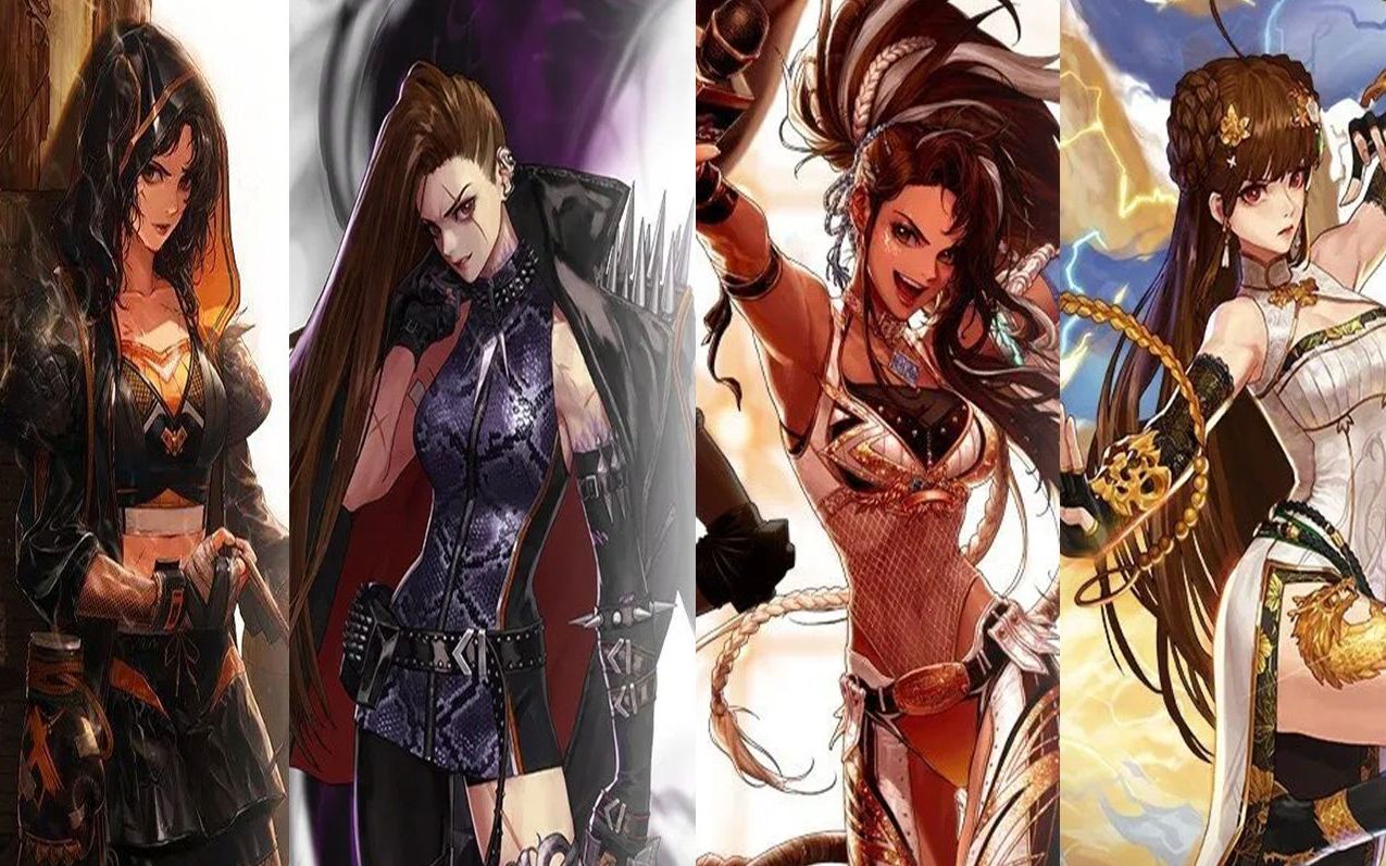 dnf女格斗家95技能以及三次觉醒技能演示