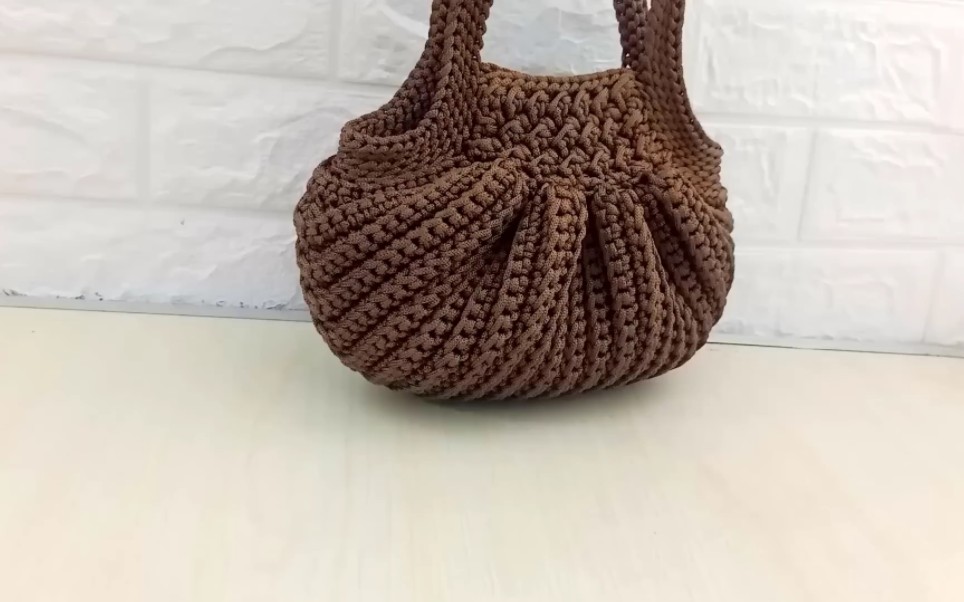 手提包钩织教程钩针手工包教程