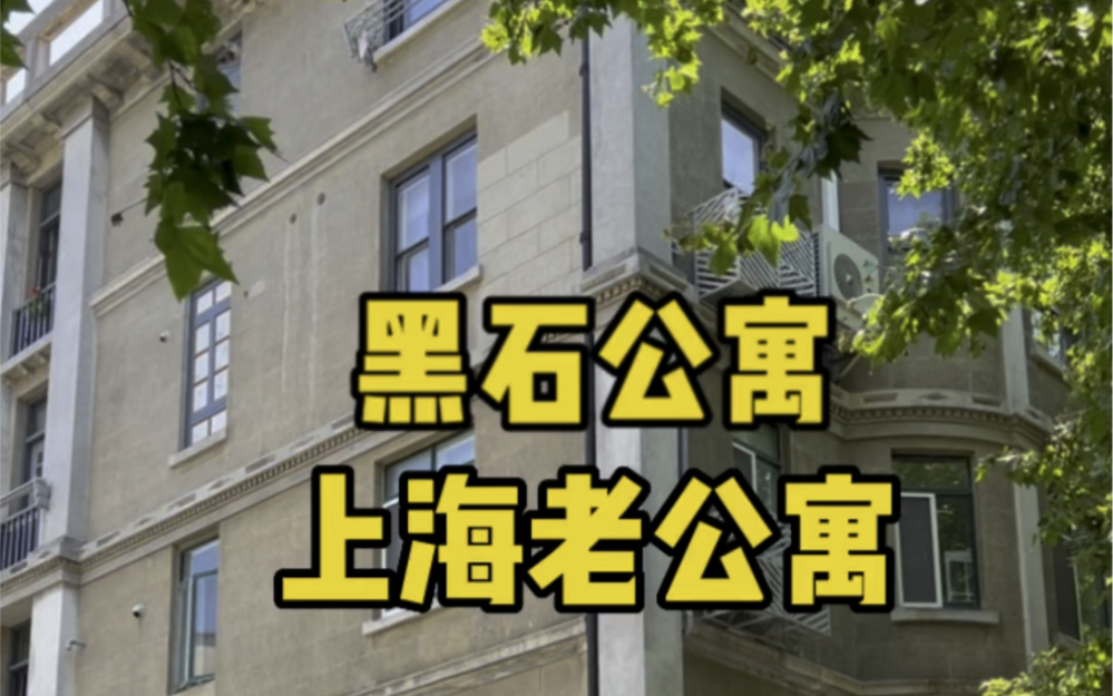 黑石公寓 建于1924年 上海带电梯老公寓 徐汇区优秀保护建筑 衡复风貌保护区 2房2厅2卫哔哩哔哩bilibili