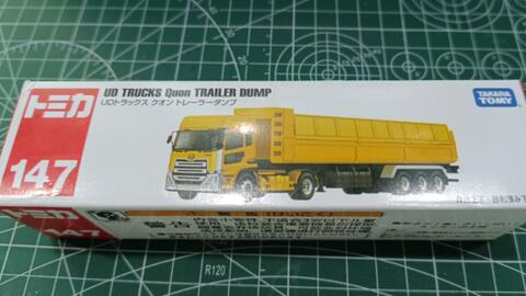 多美卡TAKARA TOMY 147号UD卡车Quon 自动倾卸卡车_哔哩哔哩_bilibili