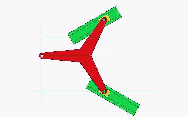 570 實現精確直線移動的雙滑塊機構