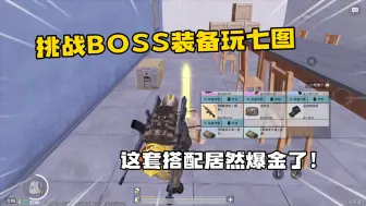 Download Video: 挑战BOSS装备玩七图！这套武器护甲搭配，刷BOSS居然爆金！