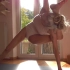 瑜伽训练 高手瑜伽倒立动作 柔术级别瑜伽