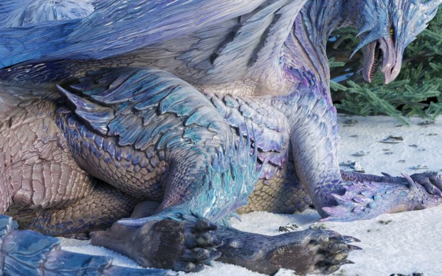 青芒团考 盾斧冰呪龙408 毙