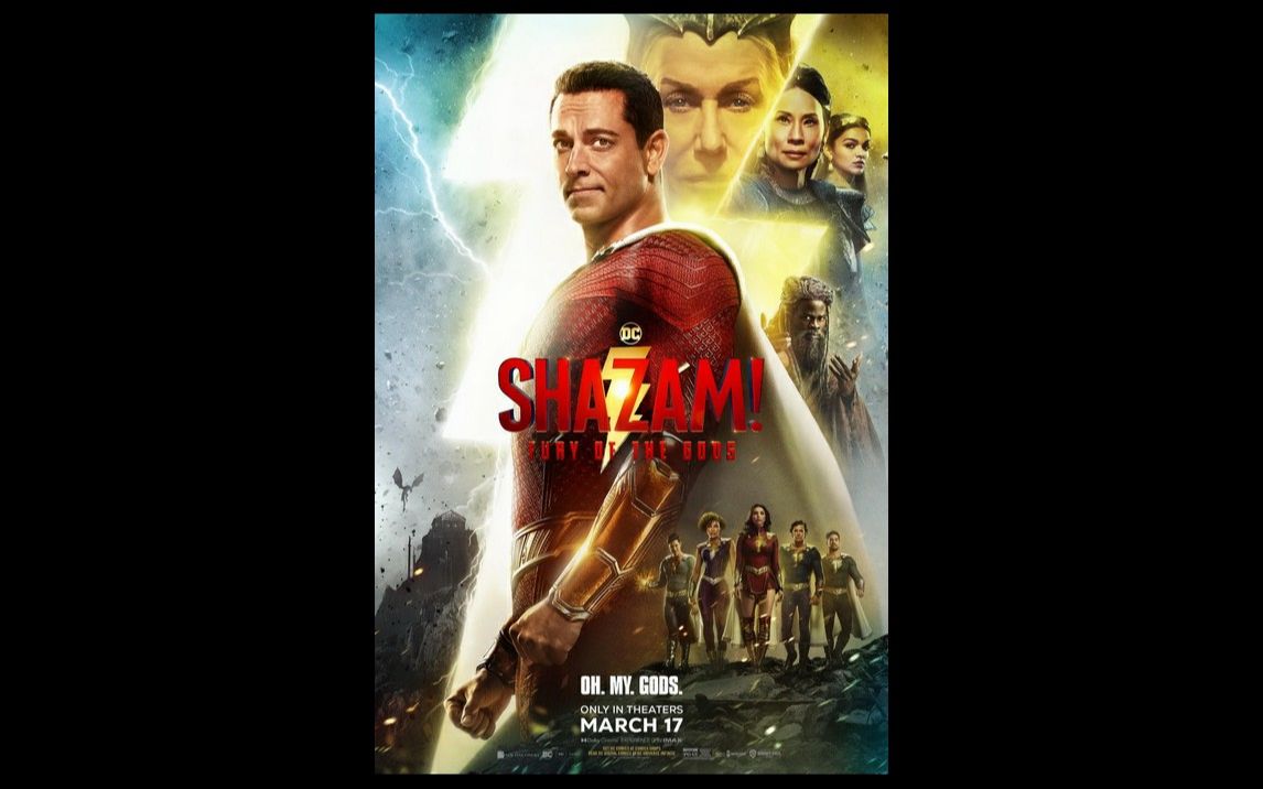 [图]《SHAZAM ！FURY OF THE GODS》TRAILERS 《沙赞！众神之怒》预告片集 2023