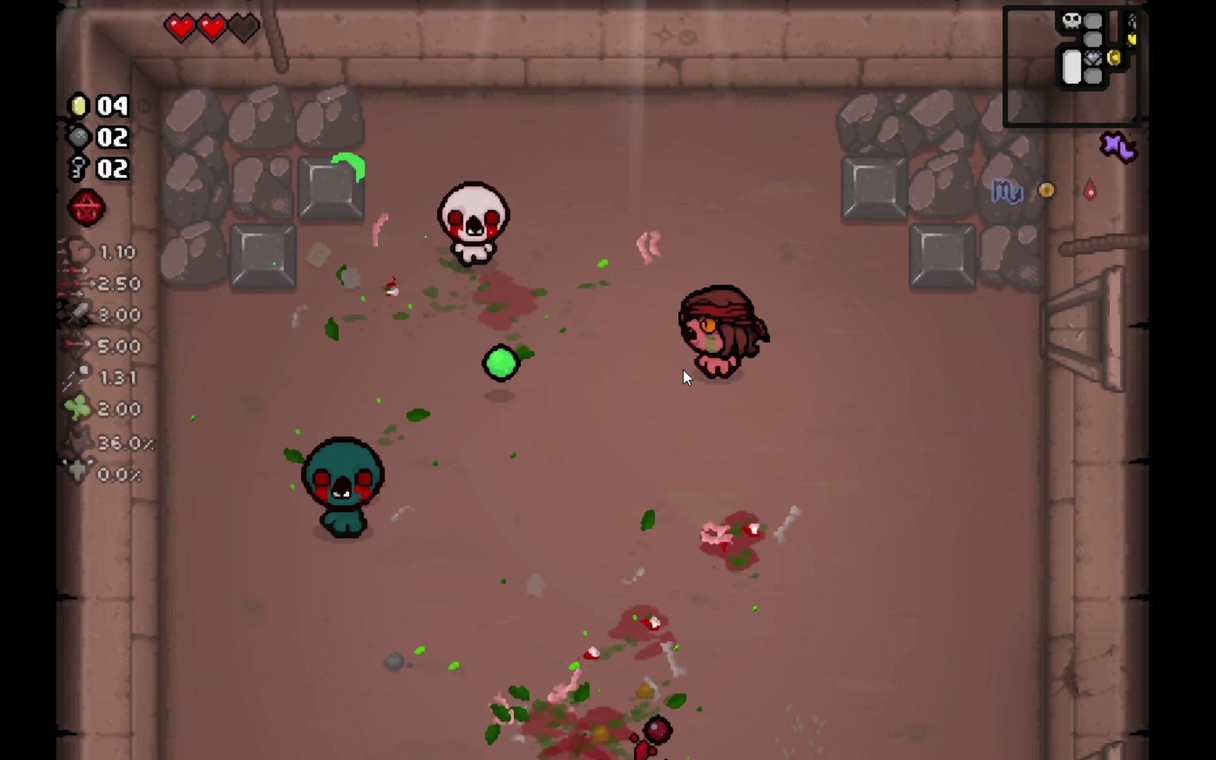 以撒的结合第129发参孙大撒旦百变怪一条龙