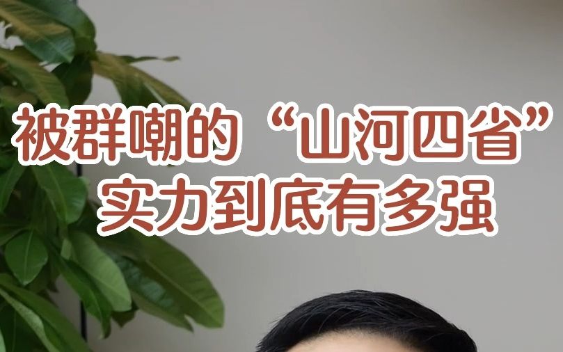 [图]被群嘲的“山河四省”实力到底有多强！