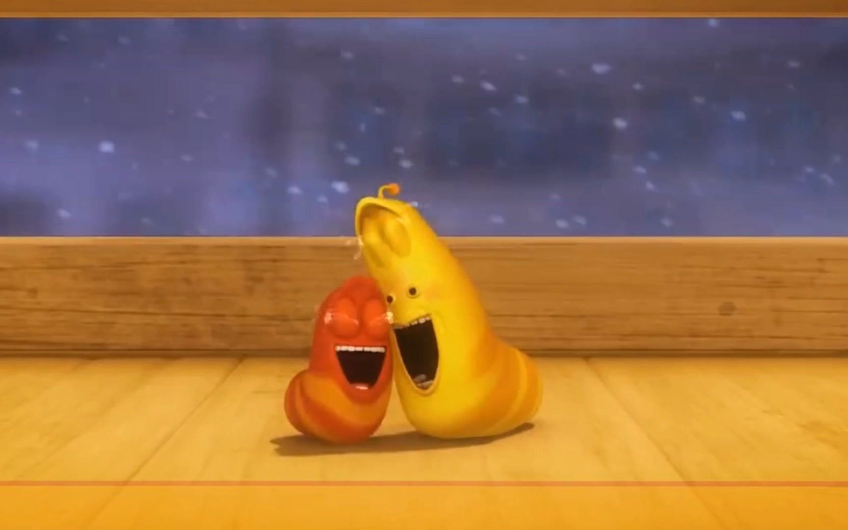 爆笑虫子搞怪配音之小黄小红患难见真情!