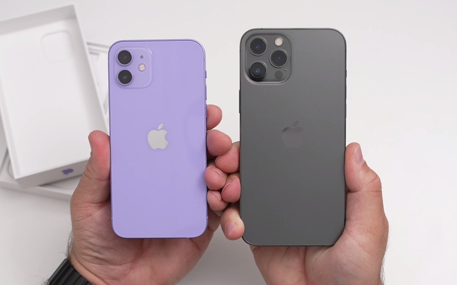 【苹果开箱】iphone 12 紫色开箱上手