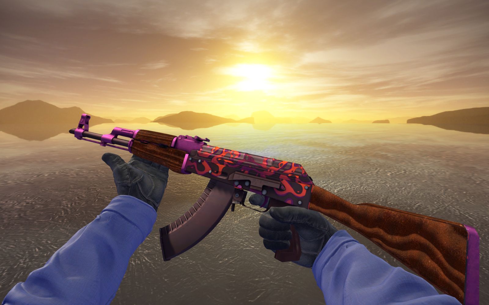 csgo皮肤红宝石毒镖系列_哔哩哔哩_bilibili