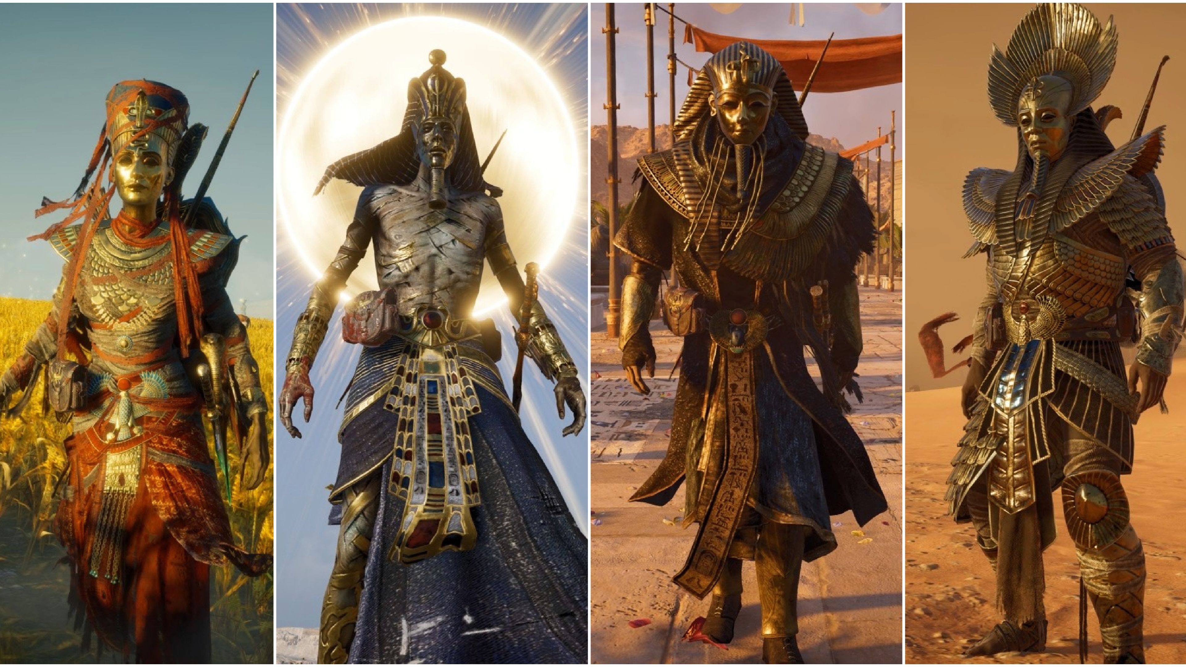 刺客信条起源-在游戏中使用四大法老是什么感觉!